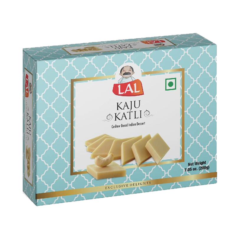 Picture of Lal Kaju Katli Sweets - 200g