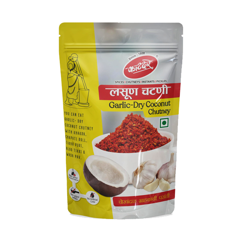 Picture of Katdare Garlic Coconut Chutney - 100g