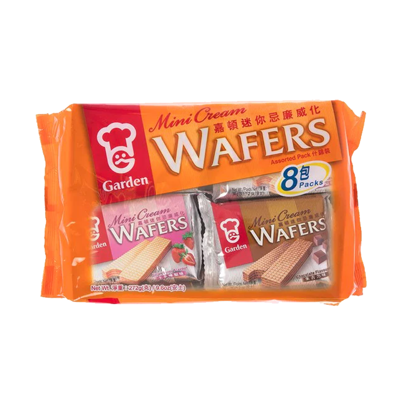 Picture of Garden Cream Wafers Assorted - 300g