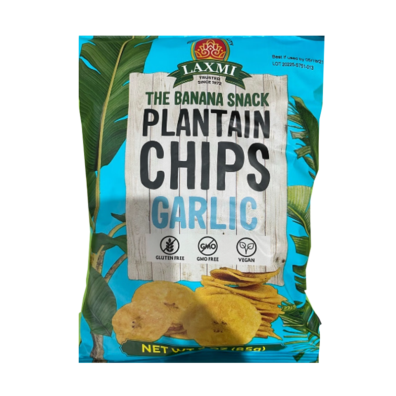 Picture of Laxmi Plantain Chips Garlic - 85g