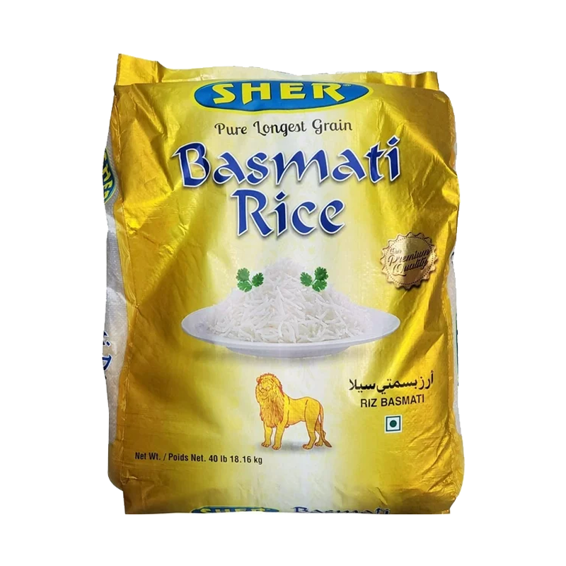 Picture of Sher Basmati Rice - 40lb