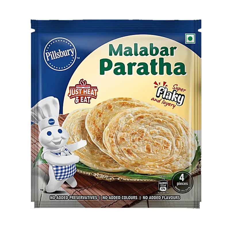 Picture of Pilsbury Malabar Paratha FRZ - 400g*4