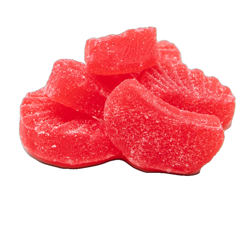 Picture of JLM Tub Cherry Slices Jell Candy - 20oz