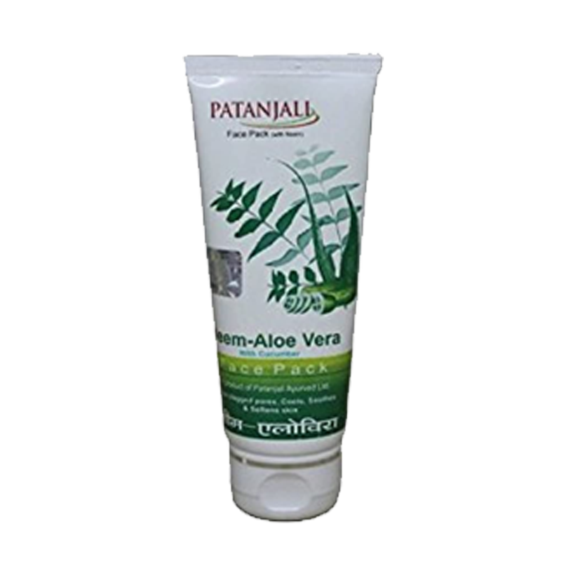 Picture of Patanjali Neem Aloe Vera Face Pack - 60g