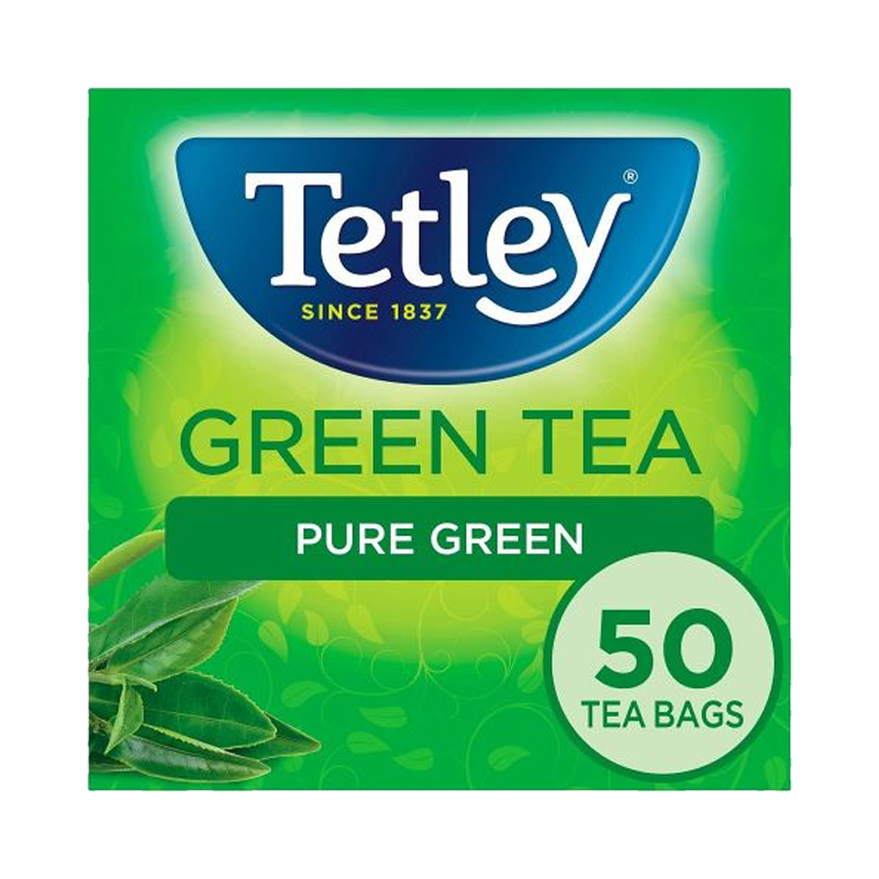 Picture of Tetley Pure Green Tea Bags - 100g*50