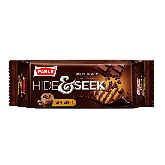 Picture of Parle Hide & Seek Cafe Mocha Biscuits-121g