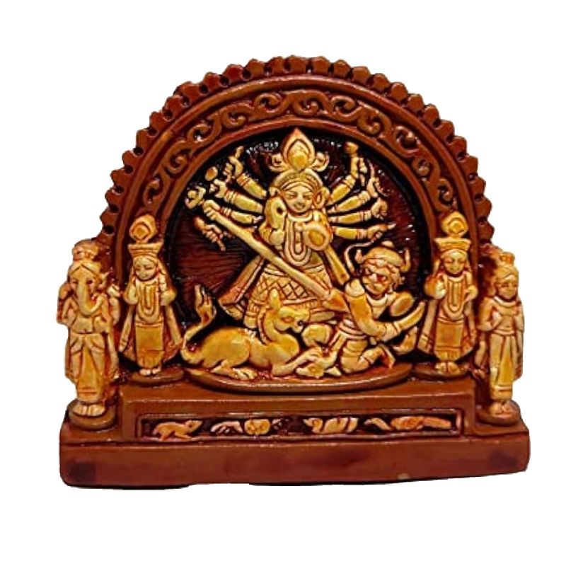 Picture of S Kanaga Durga Clay Statue