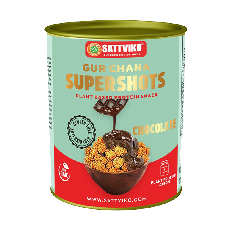 Picture of Sattviko Supershots Chickpeas Chocolate - 160g