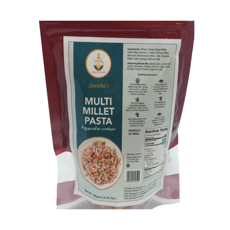 Picture of Shastha Multi Millet Pasta - 180g