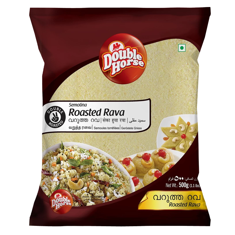 Picture of Double Horse Roasted Rava - 1kg