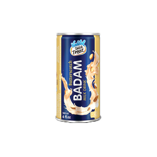 Picture of Vadilal Badam Milk Drink Butterscotch - 180ml