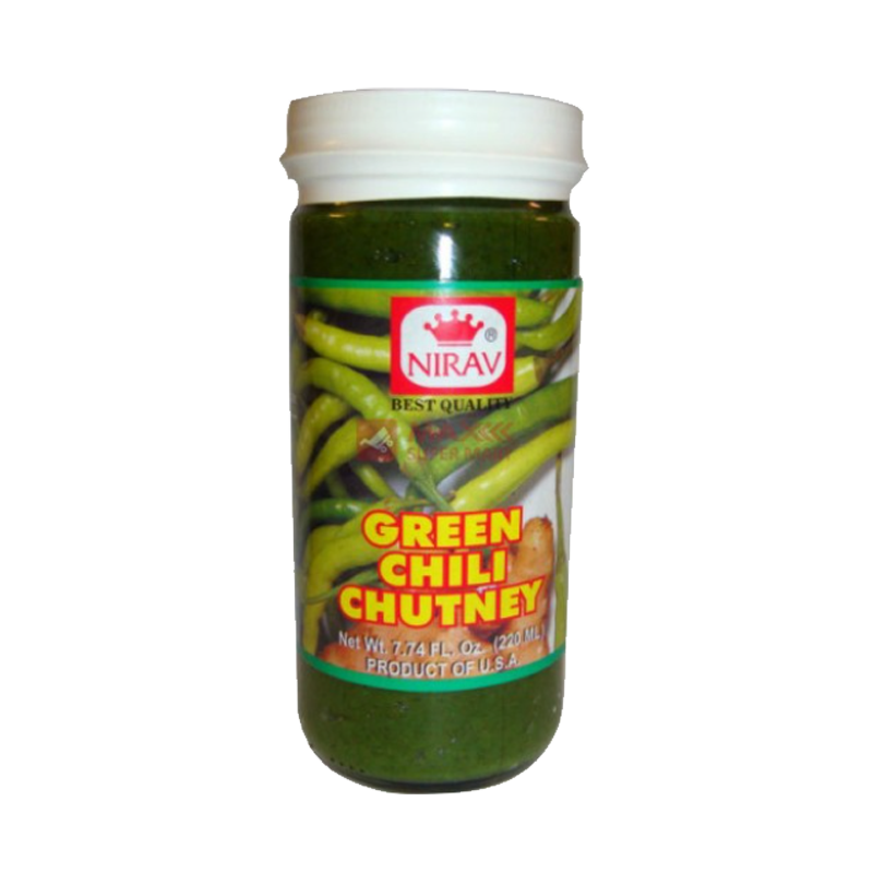 Picture of Nirav Green Chilli Chutney-220gm