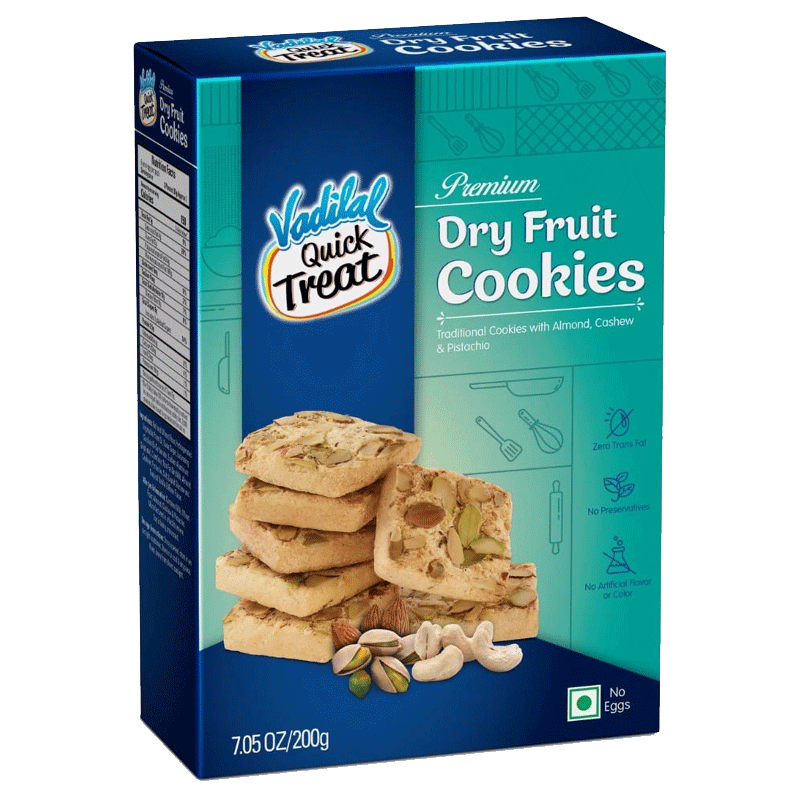 Picture of Vadilal Cookies Dry Fruit - 200g