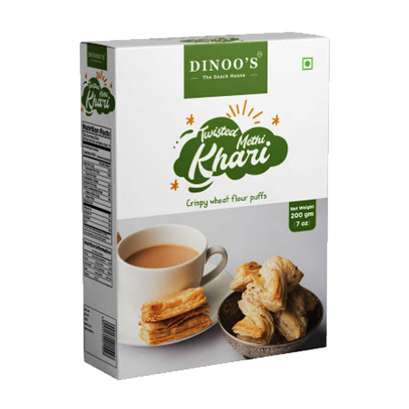 Picture of Dinoos Methi Twisted Khari - 7oz