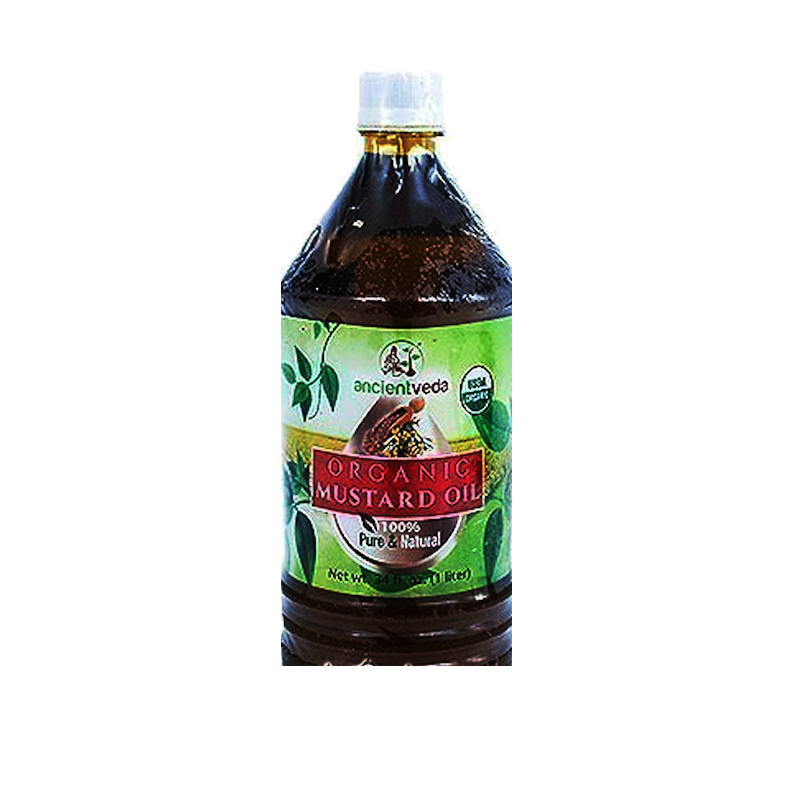 Picture of Ancient Veda Organic Mustard Oil - 1lt