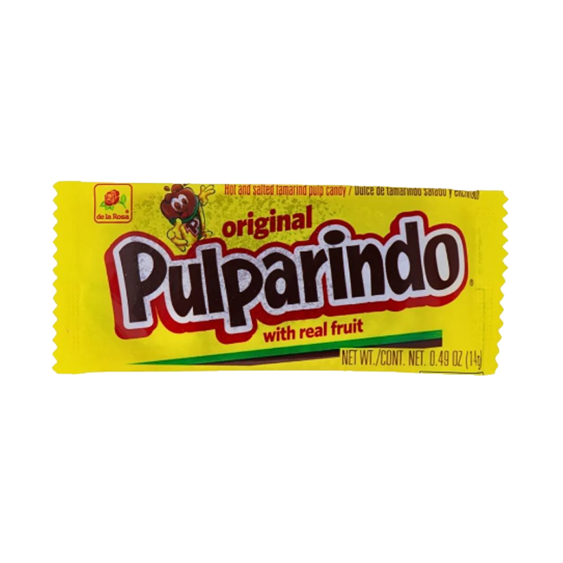 Picture of De La Rosa Mexican Pulparindo Tamarind Extra Hot Candy - 14g