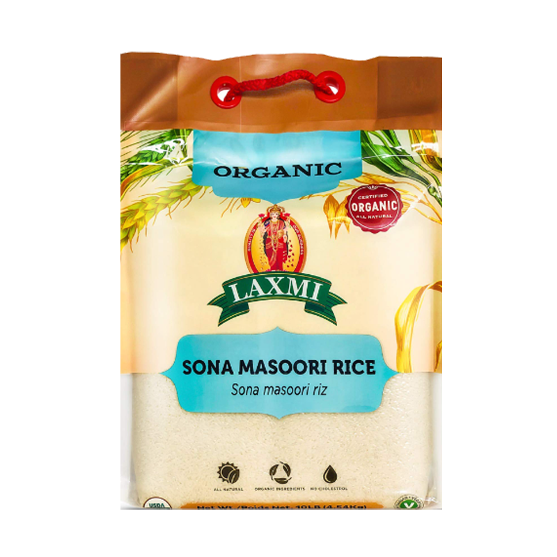 Picture of Laxmi Organic Sona Masoori Rice - 10lb