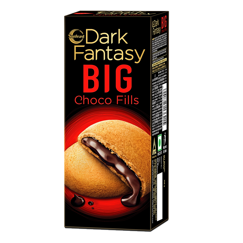 Picture of Sunfeast Dark Fantasy Big Choco Nut Fills - 150g