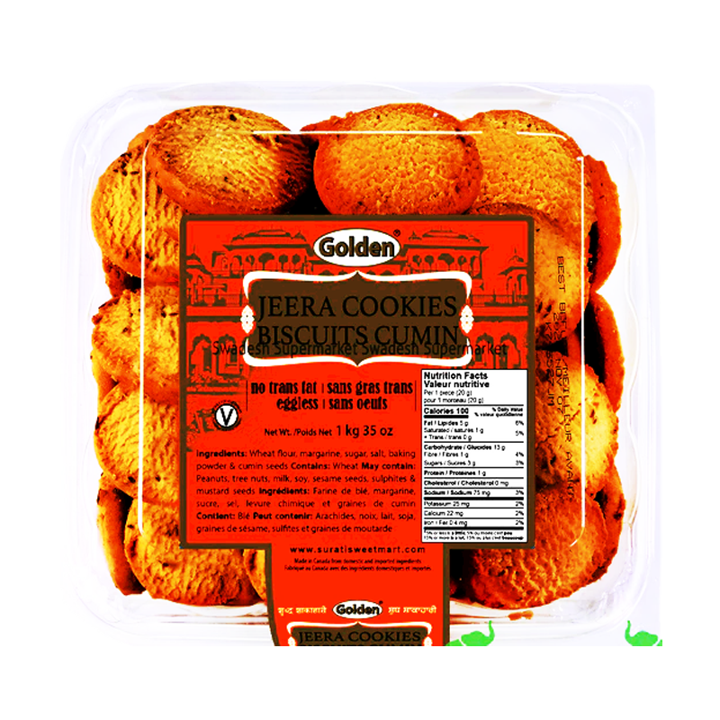 Picture of Golden Jeera Cookies - 1kg