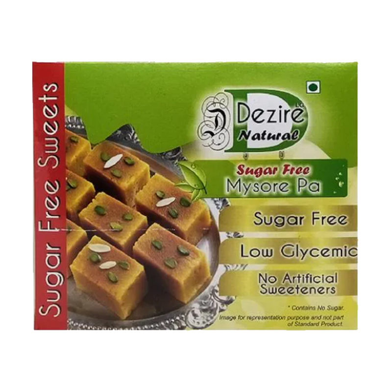 Picture of Dezire Natural Sugarless Mysore Pak FRZ - 250g