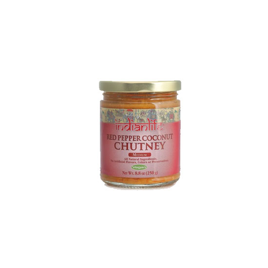 Picture of Indianlife Red Pepper & Coconut Chutney-250g