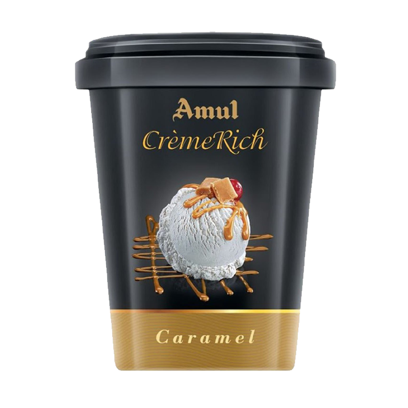 Picture of Amul Caramel Ice Cream FRZ - 350g