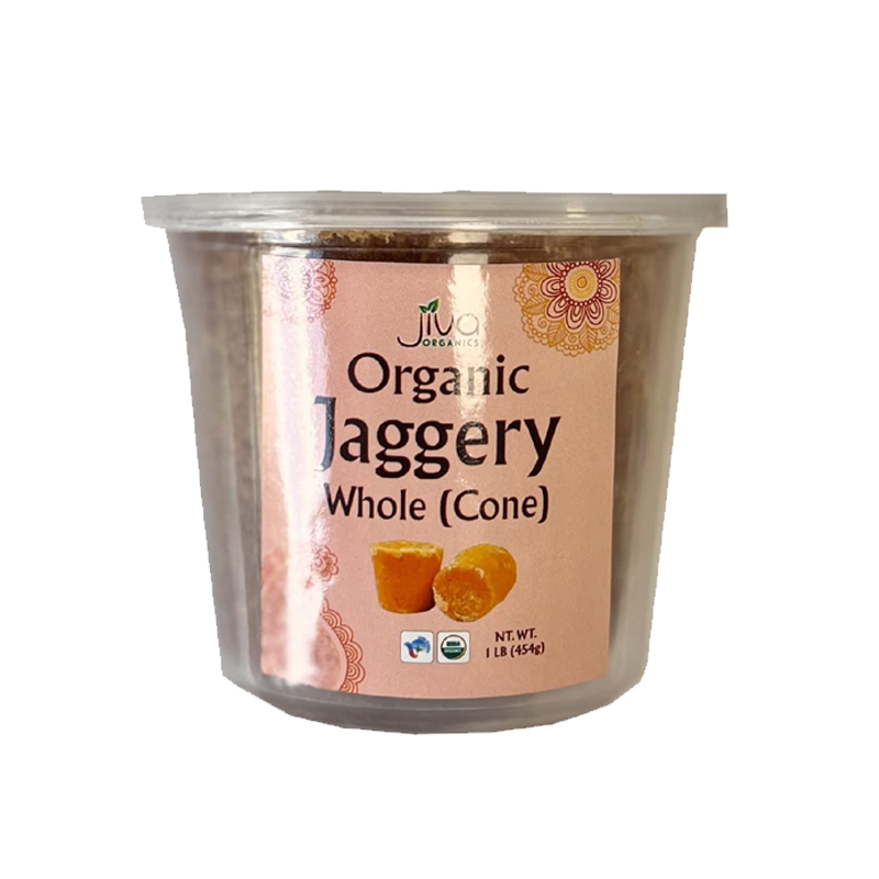 Picture of Jiva Organic Jaggery Whole - 454g