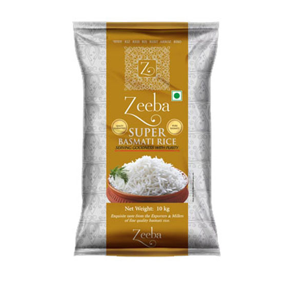 Picture of Zeeba Super Basmati Rice - 10lb