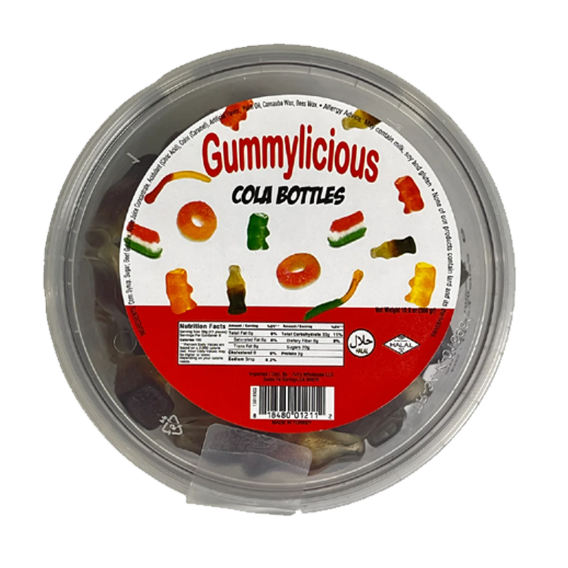 Picture of Gummylicious Cola Bottles - 300g
