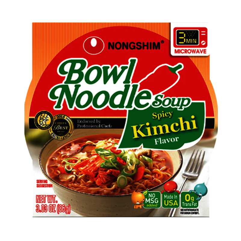 Picture of NS Bowl Noodle Soup Kimchi-86g