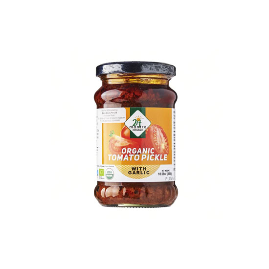 Picture of 24 Mantra Organic Tomato Pickle With Garlic-300g