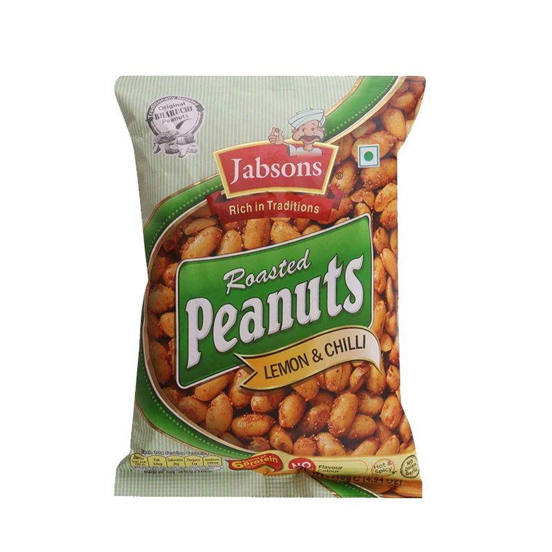 Picture of Jabsons Roasted Peanuts Lemon Chilli - 140g