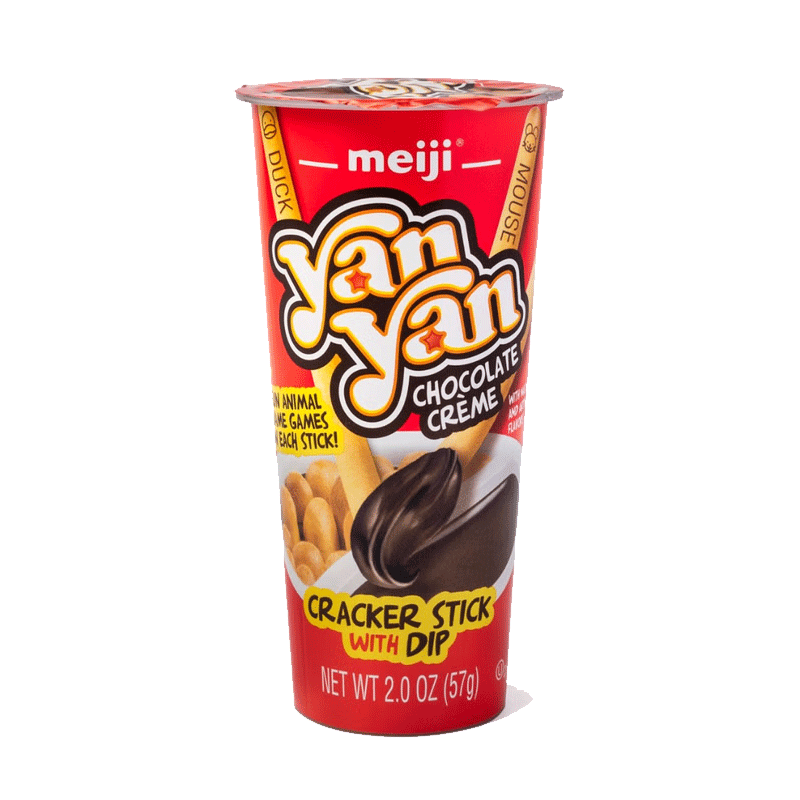 Picture of Meiji Yan Yan Chocolate Creme Filled Cookies - 57g
