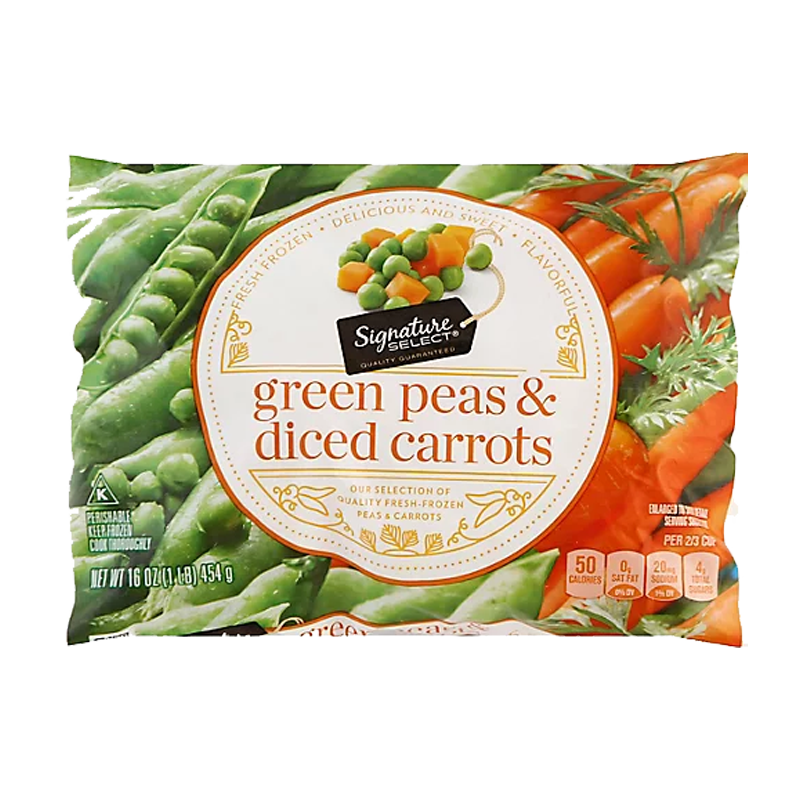 Picture of Signature Peas & Carrots FRZ - 2.5lb