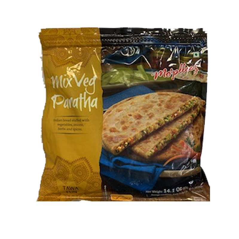 Picture of Mopleez Mix Veg Paratha FRZ - 400g