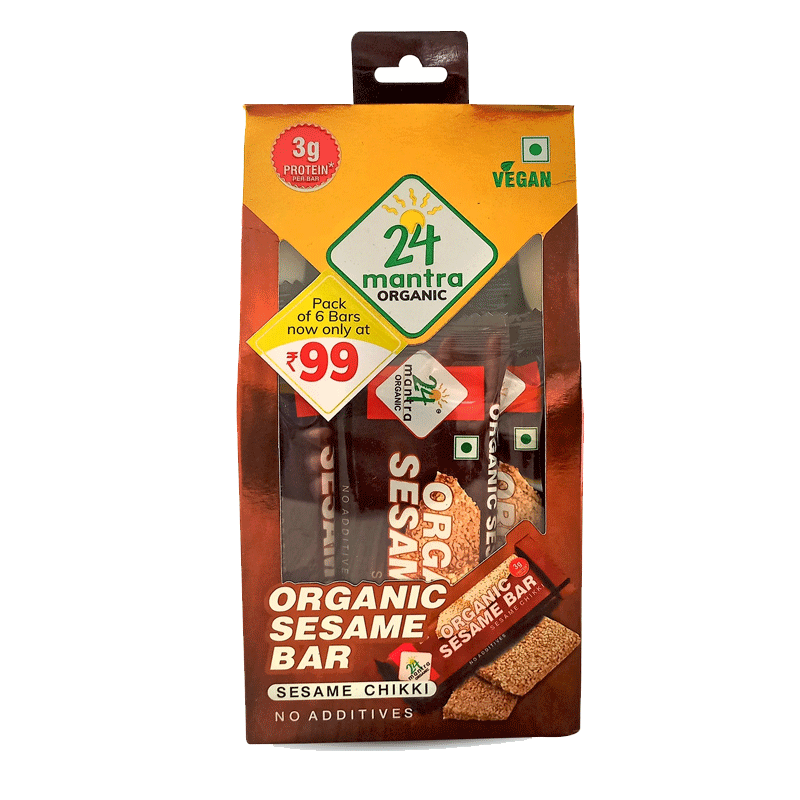 Picture of 24 Mantra Organic Sesame Bar - 33g