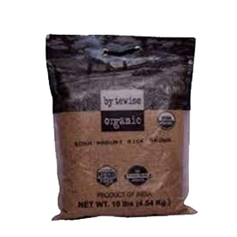 Picture of Bytewise Organic Brown Sona Masoori Rice - 10lb