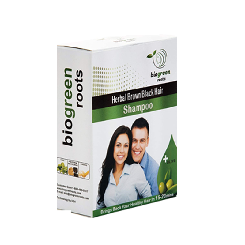 Picture of Biogreen Roots Dark Brown Shampoo 200ml