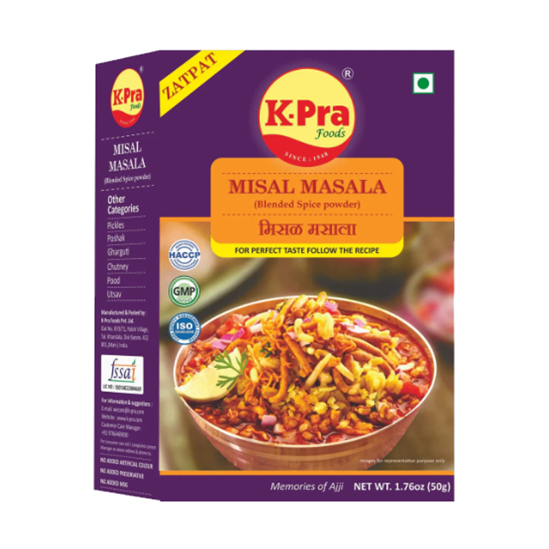 Picture of K Pra Misal Masala - 50g