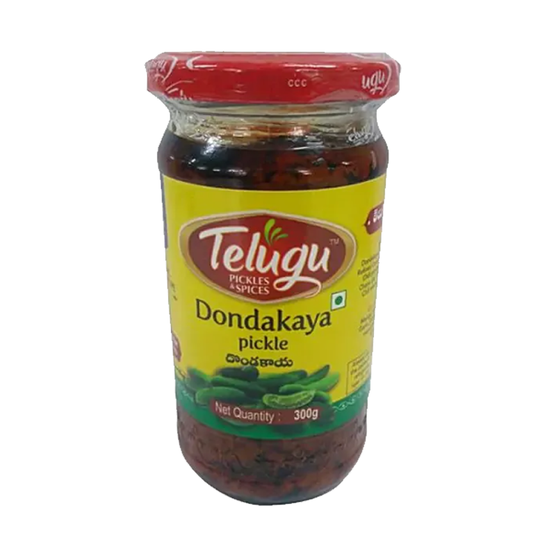 Picture of Telugu Dondakaya Pickle No Garlic - 300g