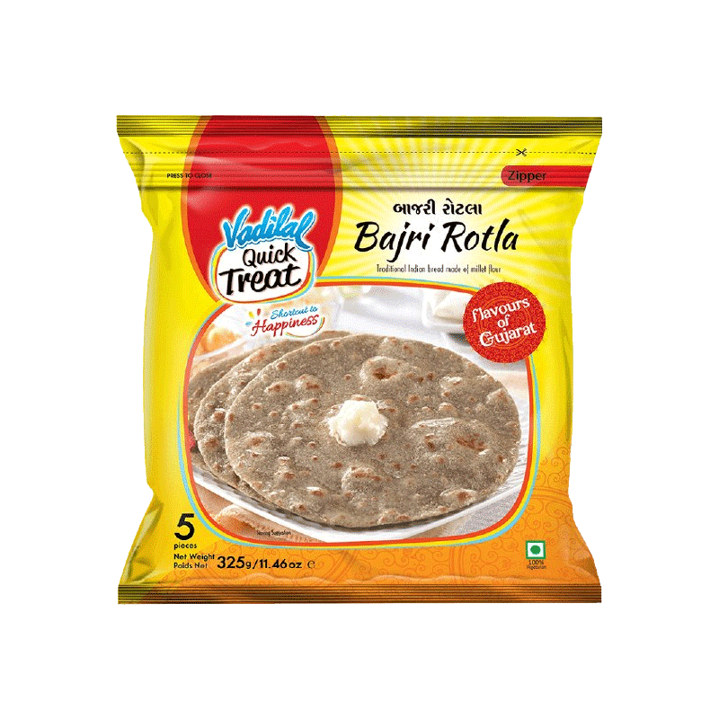 Picture of Vadilal Bajri Rotla FRZ - 325g*5