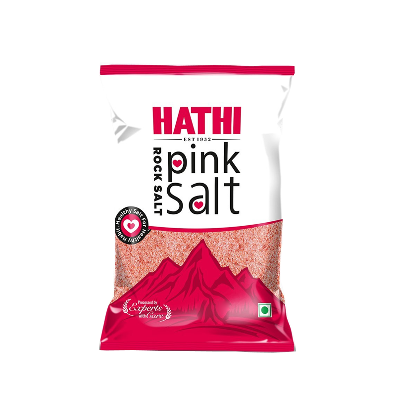 Picture of Hathi Himalayan Pink Salt Granules Jar - 130g