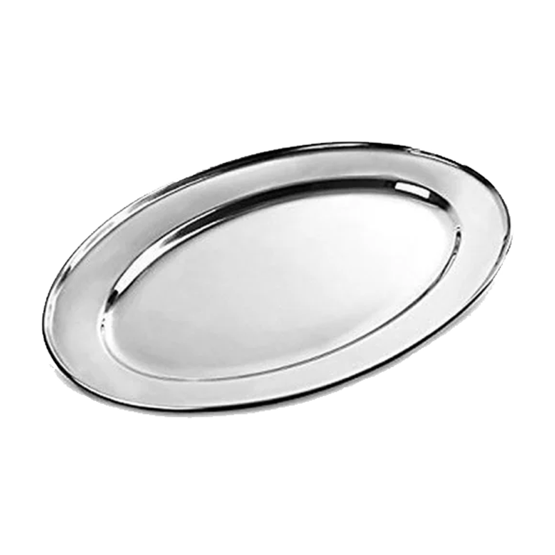 Picture of S SS Oval Plate L - 1pcs