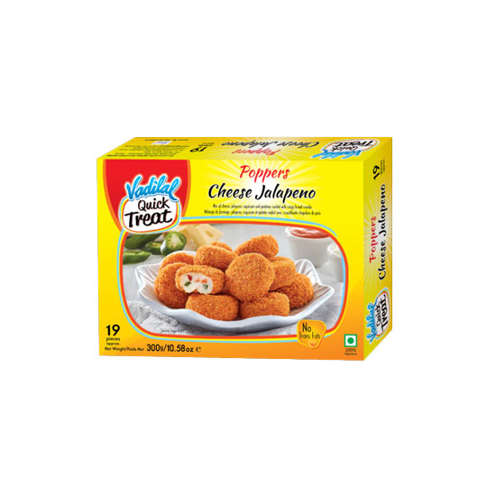 Picture of Vadilal Poppers Cheese Jalepeno FRZ-300g