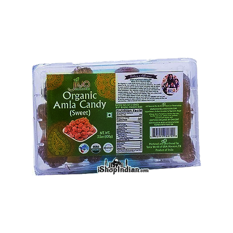 Picture of Jiva Organic Amla Candy Sweet - 100g