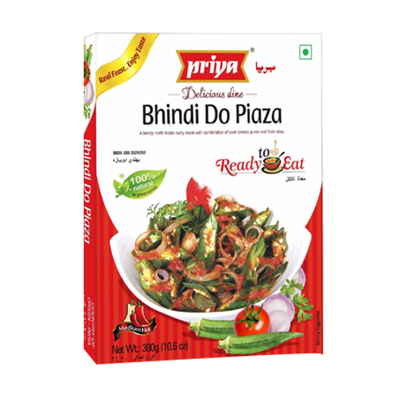 Picture of Priya Bhindi Do Piaza RTE - 300g
