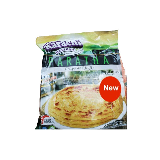 Picture of Karachi Delight KD Plain Paratha FRZ-400g*5