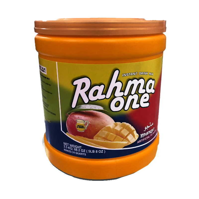 Picture of Rahma One Mango Instant Drink Mix - 5lb