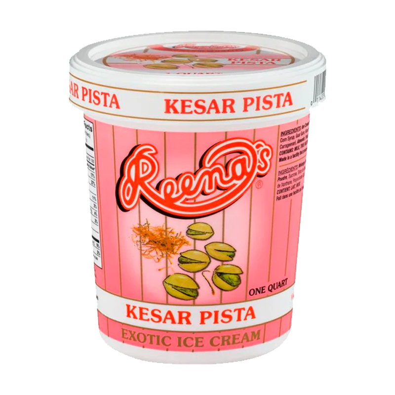 Picture of Reenas Kesar Pista Ice Cream FRZ - 4oz