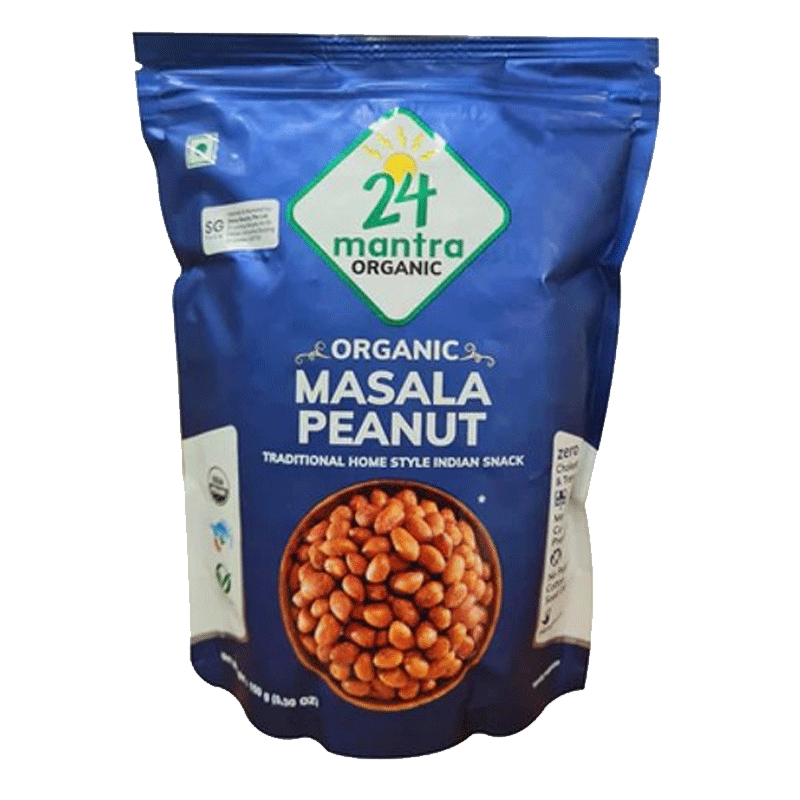 Picture of 24 Mantra Organic Masala Peanut - 150g